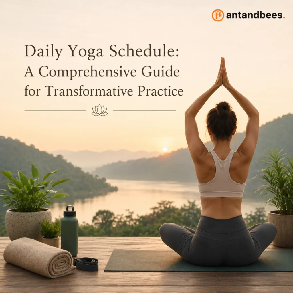 Daily Yoga Schedule for Wellness and Balance