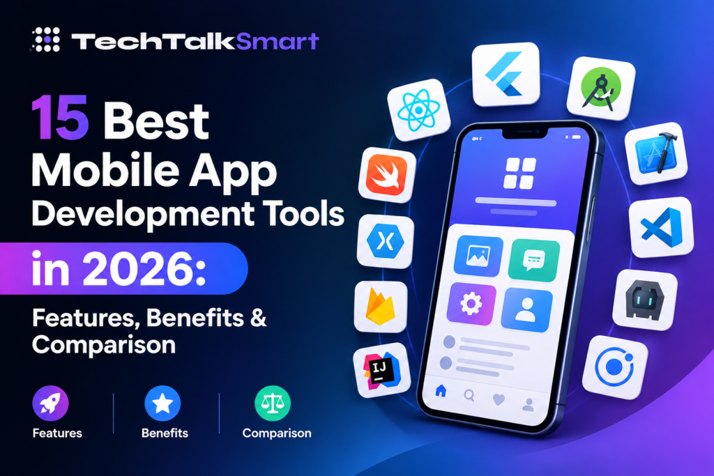 15 Best Mobile App Development Tools in 2026: Features, Benefits & Comparison